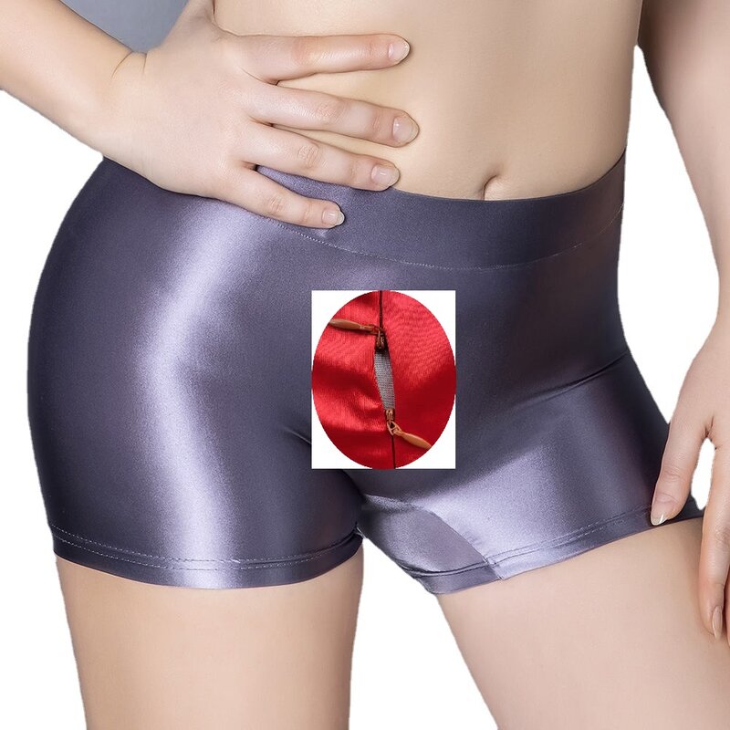 Celana dalam wanita, celana dalam pendek seksi selangkangan terbuka, celana Boxer, celana pendek seksi