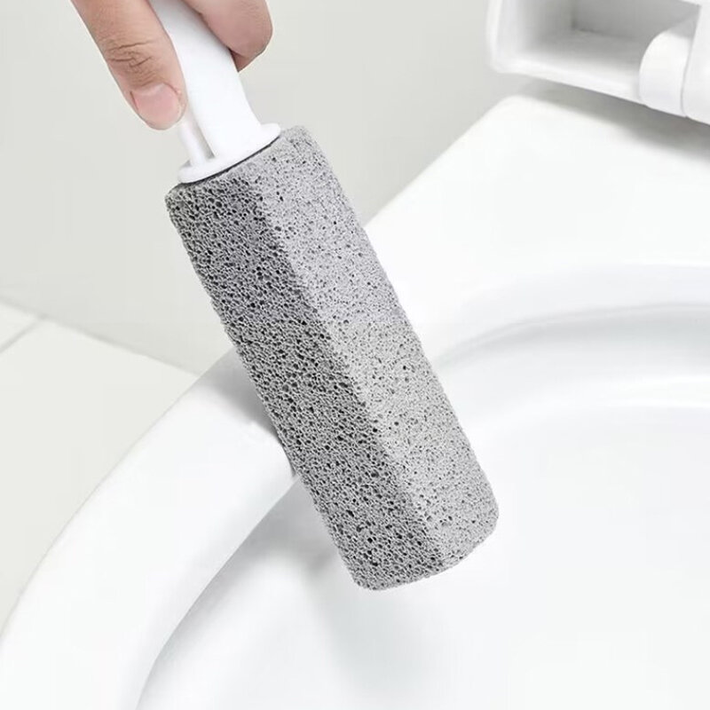 Palo de limpieza de piedra pómez para asiento de inodoro, cepillo de eliminación de suciedad, manchas de óxido, lavabo de azulejos de baño, accesorios de lavado para el hogar