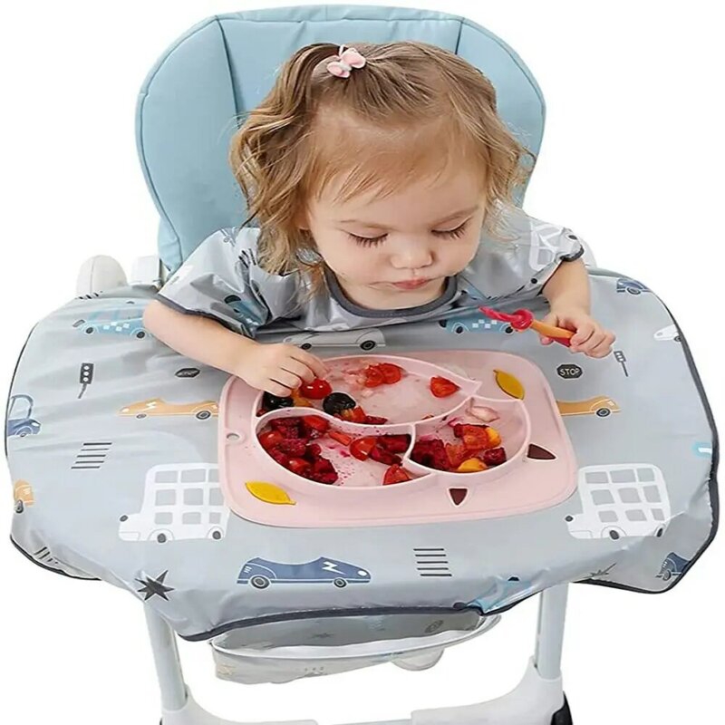 Speichel Handtuch Rülpsen Schürze Baby Fütterung zubehör mit Tischdecke Abdeckung Baby Overall Baby Zeug Baby Lätzchen Baby Essen Artefakt