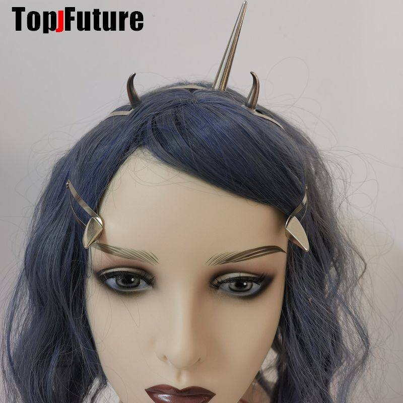 Женские и мужские готические шпильки в стиле Харадзюку в стиле панк Y2K в стиле "Лолита", шпильки для волос в форме демона, заколки для волос в стиле стимпанк с шипами для девушек, подарок