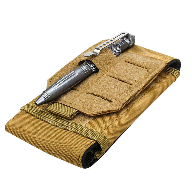 Bolsa para teléfono con cinturón táctico Molle, bolsa de herramientas multifunción de nailon para caza y equipo, bolsas de escalada para acampar, accesorios para exteriores