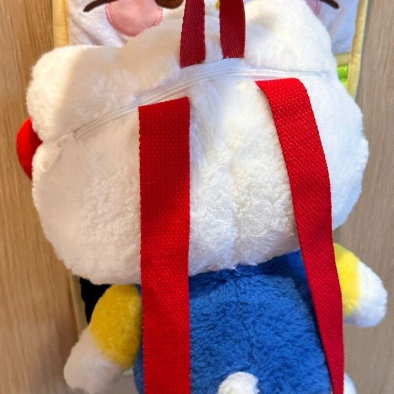 MBTI Hello Kitty ransel wanita boneka mewah lucu mode Jepang Dompet mewah kecil desainer 2024 ransel baru Kawaii wanita