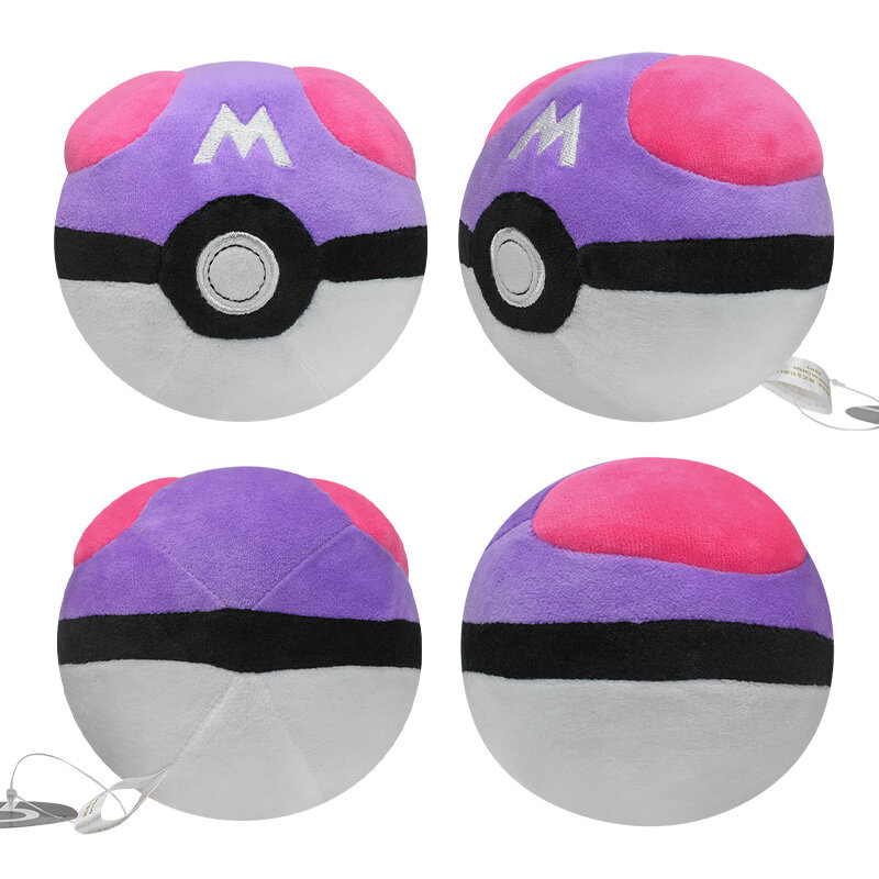 TAKARA TOMY-Brinquedo de Pelúcia Pokémon Ultra Ball, Monstro de Bolso Infantil, Presentes de Natal, 4 peças