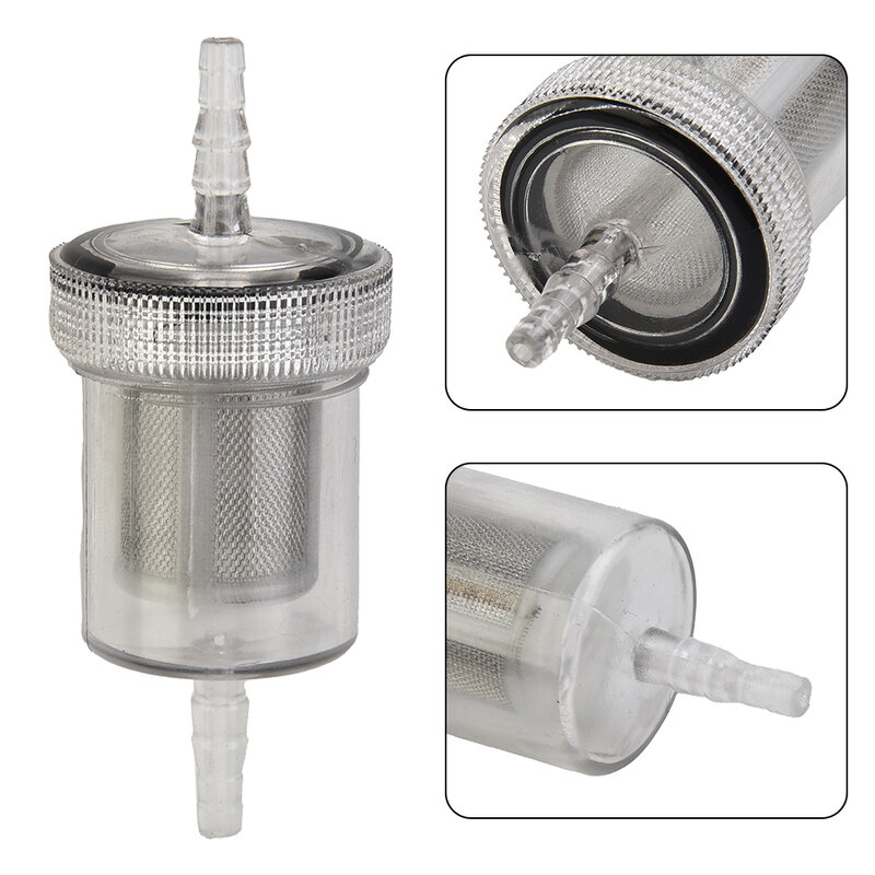 4mm Diesel In-Line Fuel Filter Kit Plastic Diesel Oil Filter For Webasto For Eberspacher Air Heater Diesel Set Car Accessories