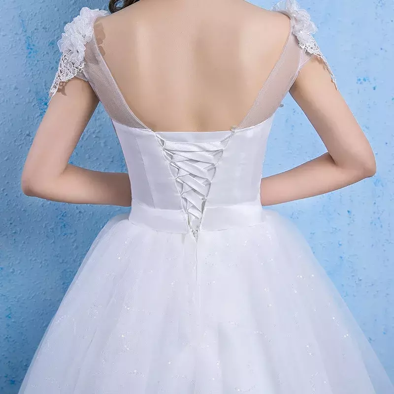 GIYSILE gaun pernikahan wanita, gaun Formal panjang lantai gaya Korea ukuran besar, gaun pernikahan romantis dan mewah untuk wanita