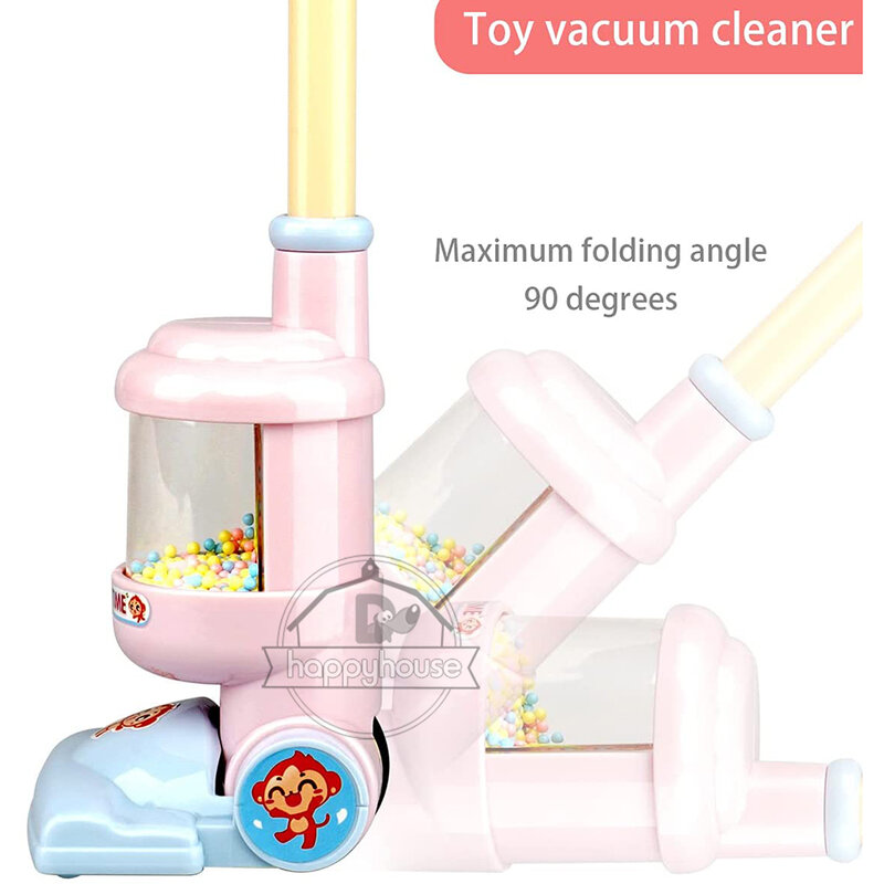 Kids Electric Mini Vacuum Cleaner Simulation Charging Housework Dust Catcher Toys for Kids Girls Educational Pretend Play Toy