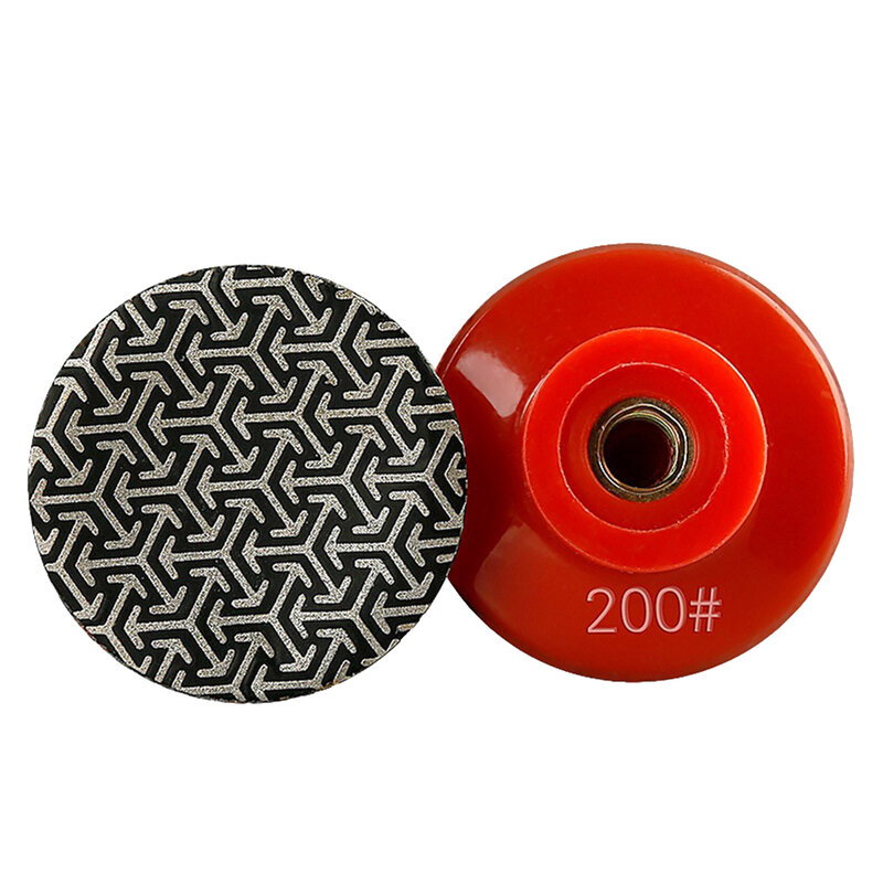 2Inch 50mm M10 Electroplated Polishing Pads Tile Concrete Sanding Disc GRIT 50-400 Workshop Equipment Power Tools