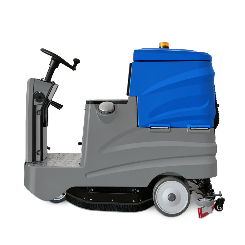 Rotary Floor Scrubber And Polisher Automatic Electric Sweeper Scrubber