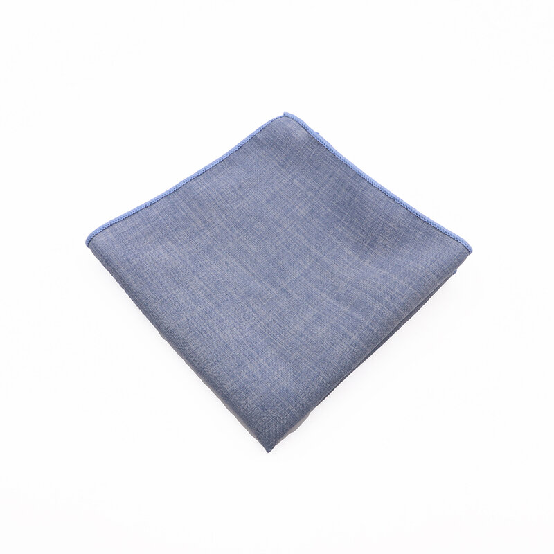 High Quality Solid Color Hankerchief Scarves Wedding Suit Hankies Casual Mens Pocket Square Solid Handkerchiefs For Wedding Gift