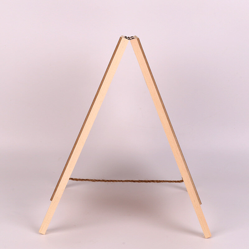Mini pizarra de madera tridimensional para escritorio, pizarra pequeña para decoración del hogar, tablero de mensajes, pizarra para fiesta