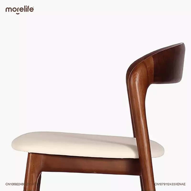 Nordic krzesła barowe z litego drewna chińskie drewno Toon/drewno tarasowe minimalistyczna wyspa domowa wysokie stołki stołek na ladę meble domowe