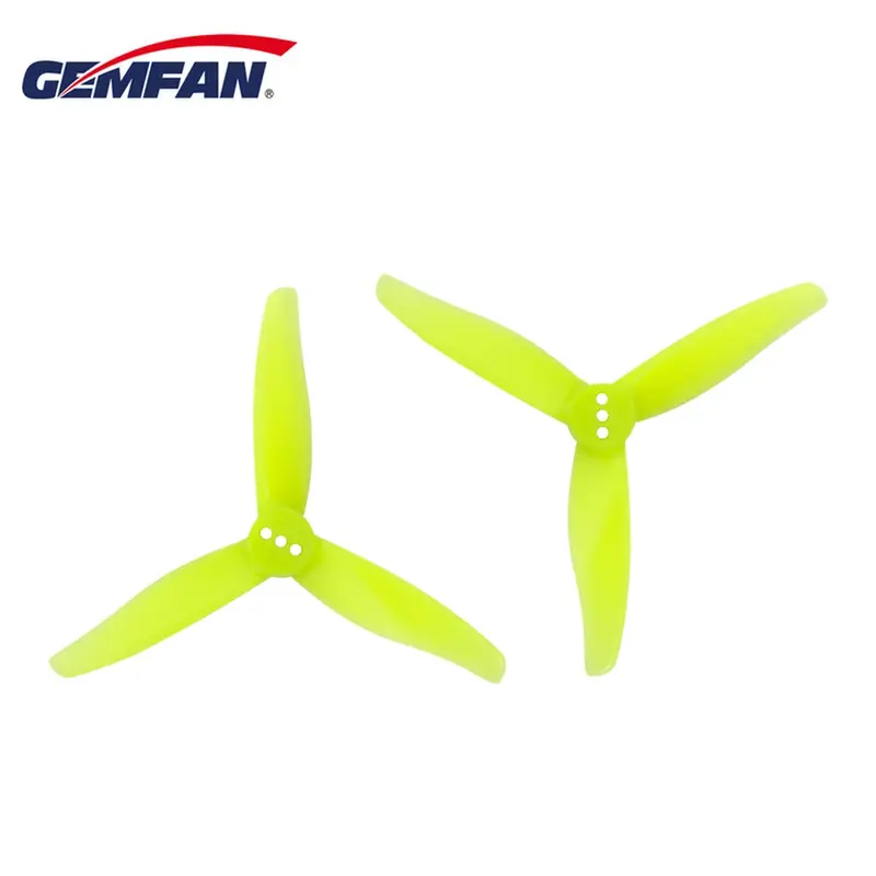 Gemfan-Hélice do PC do furacão, RC FPV Freestyle Drones, 3 "3x1.6x3", 10 pares, 10CW + 10CCW, 3 ", 10 pares