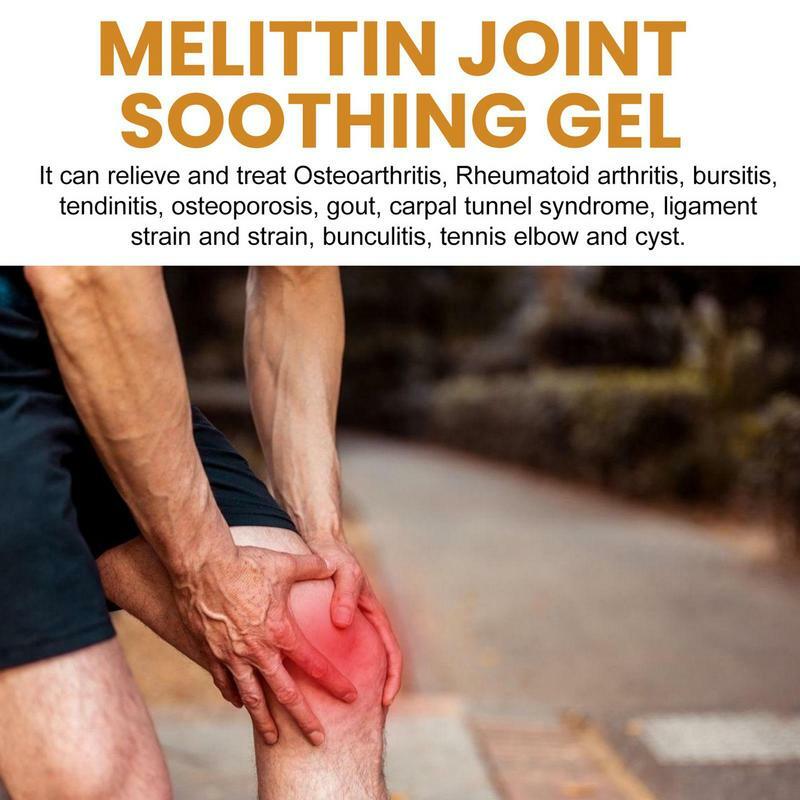 Knee Joint Pain Relief Gel, Coluna Lombar, Creme de Massagem Muscular, Tópico, Calmante, 20g