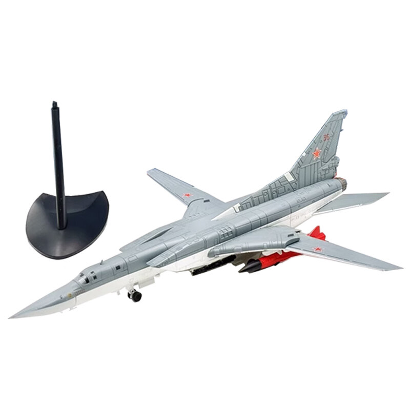 طائرة قاذفة عكسية معدنية ، لعبة طائرة عسكرية ، مجموعة نماذج ، هدية زخرفة ، السوفياتي Tu22 ، TU22M3 ، 1 ، 144 مقياس