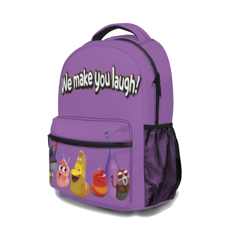 Водонепроницаемый рюкзак Larva для девочек и мальчиков, модный вместительный школьный ранец для ноутбука, милые дорожные сумки