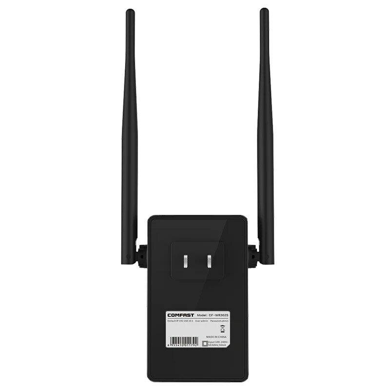 300Mbps Wifi Repeater Wi-Fi 2.4Ghz Repiter Extender Home Wi Fi Router Antennesignaal 11n Draadloze Wifi Booster Range Versterker
