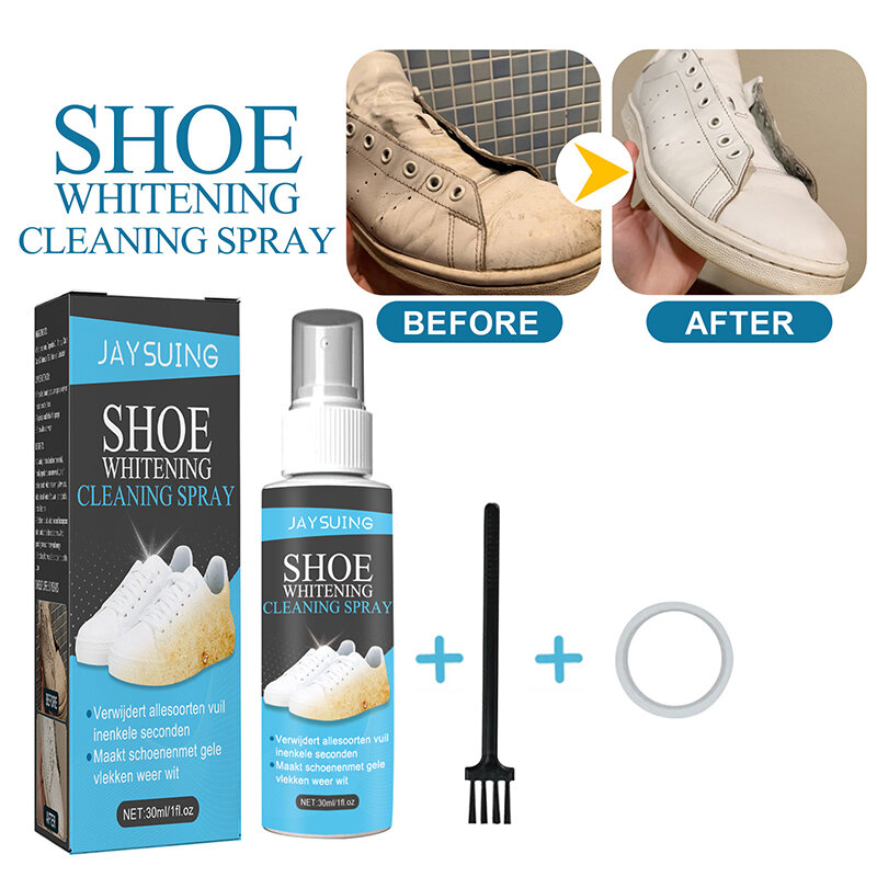Scarpe bianche Gel per la pulizia pulito sbiancante polacco macchia di scarpe schiuma disossidante schiuma detergente decontaminazione scarpe bianche pulizia