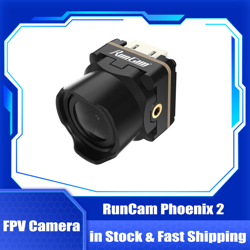 RunCam Phoenix 2 kamera 1/2 ''wysokowydajny obiektyw przetwornik obrazu/2.0 z przysłoną do quadkoptera dronów wyścigowych RC FPV