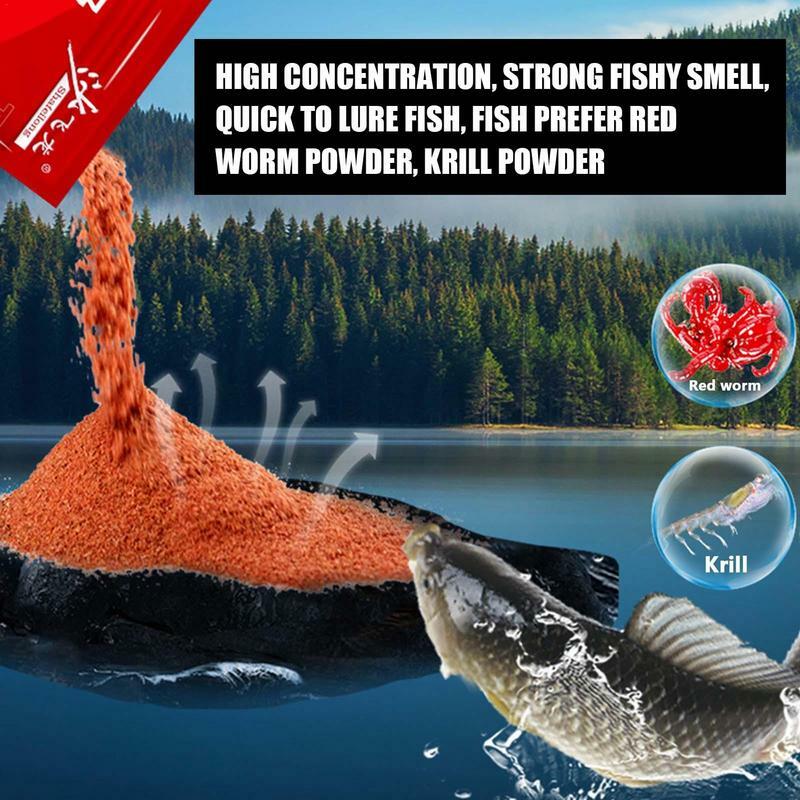 30g/Bag Fishmeal Bloodworm Powder Fish Buster Carp Killer Fishing Necessary Silkworm Chrysalis Natural Baits Fishing Lure
