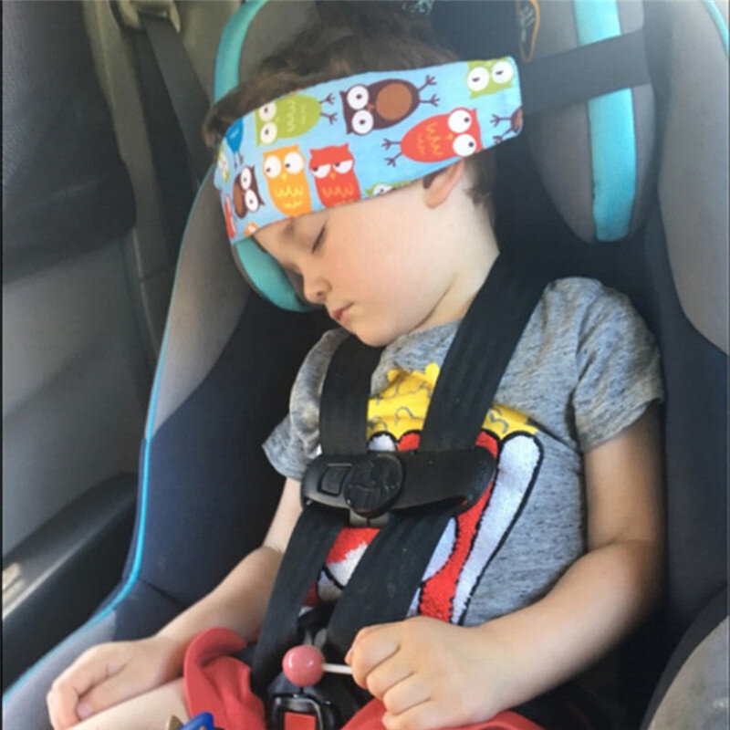 Cinturón de seguridad para coche de bebé, cinturones de seguridad automáticos, ayuda para dormir, soporte para la cabeza para niños pequeños, Correa fija de viaje