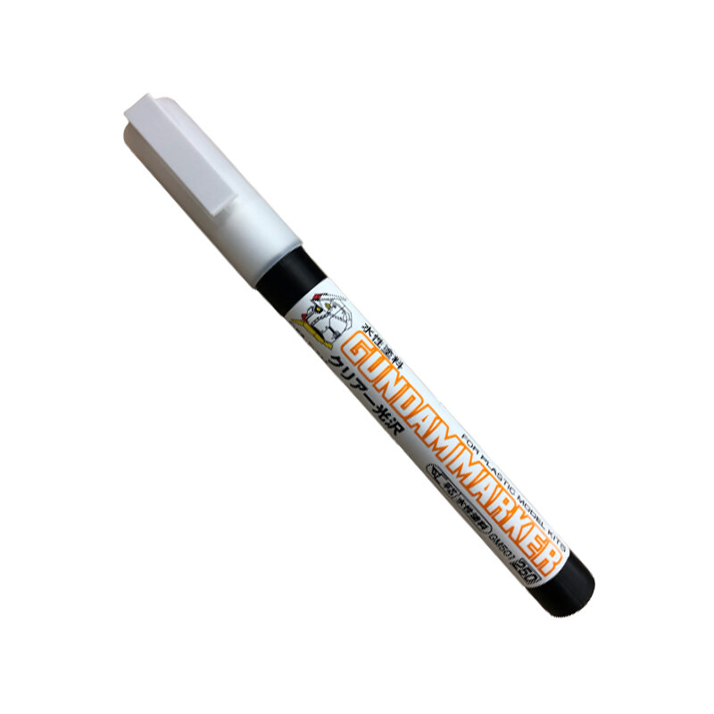 Gunze GSI Mr. قلم تحديد هواية ، GM501 ، لمعان شفاف ، GM502 ، غير لامع ، طراز بلاستيكي