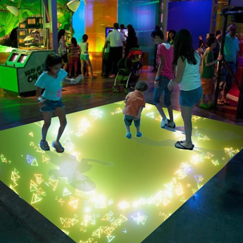 Interactive Whiteboard Kids Game Zone Entertainment Machines 3D Floor Projection Game For Party,Event,Playground