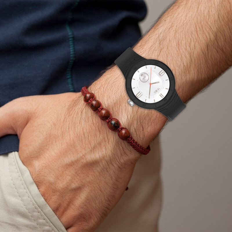 Cinturino sportivo in Silicone morbido + copertura dell'orologio per Huawei Watch GT Cyber 46MM cinturino in gomma su cinturino Smartwatch GT Cyber 46MM