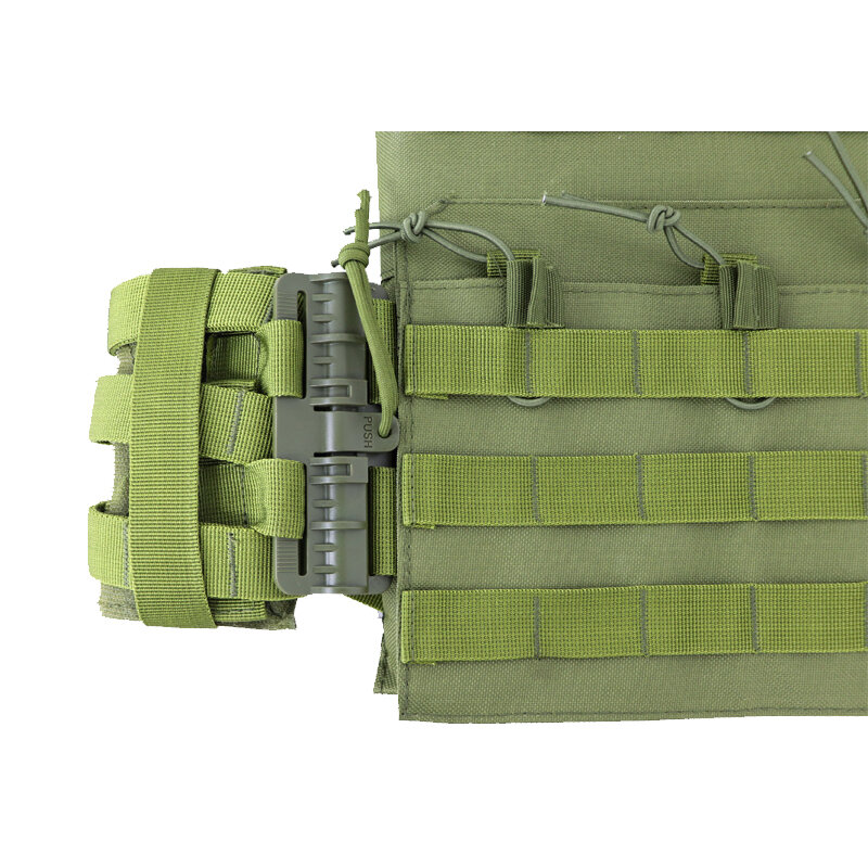 Tactical Hunting Vest com gancho e Loop Fastener, Quick Release Buckle Set, Molle Remoção, JPC, CPC, NCP 420