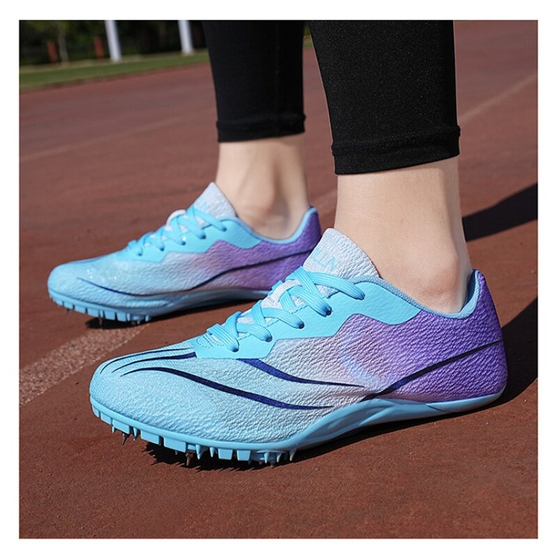 Männer Frauen Leichtathletik Events Stollen Sprint Schuhe Athlet Short Spikes Running Sneakers Training Rennsport Schuhe Größe 35-45