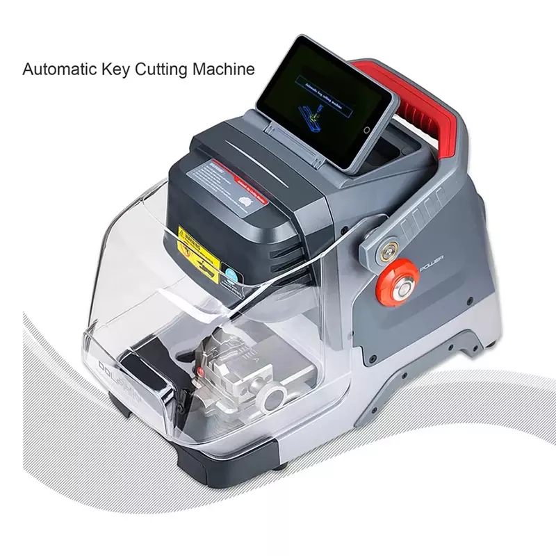 Máquina cortadora de chaves automática, duplicação universal, ferramentas de chaves domésticas de carro, tela de exibição digital de alta definição, XP005L