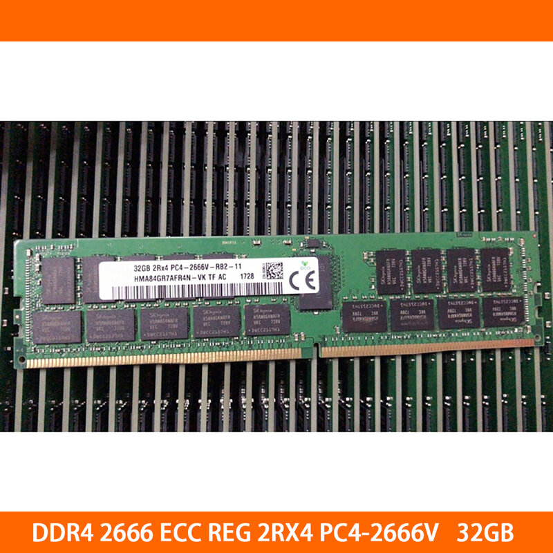 1 шт. для SK Hynix RAM 32 ГБ 32 ГБ DDR4 2666 ECC REG 2RX4 PC4-2666V Серверная память высокого качества Быстрая доставка
