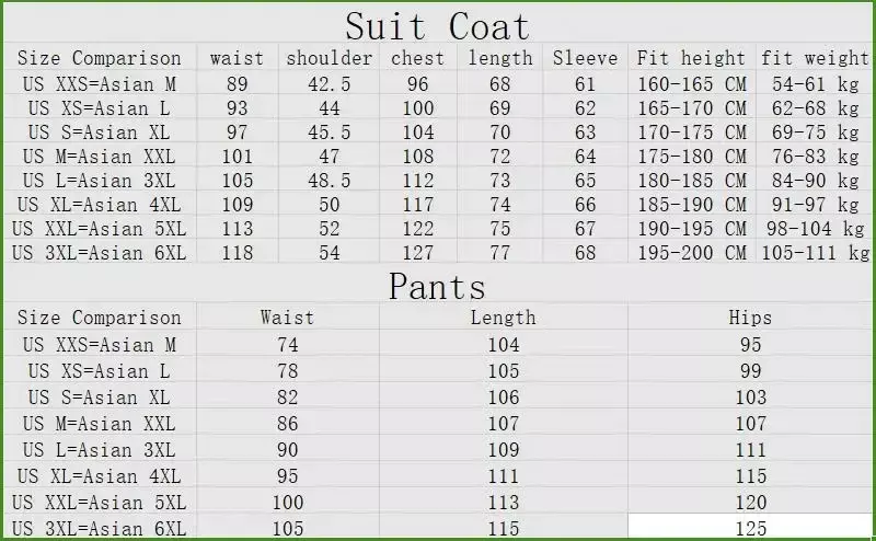 2023 Spring Autumn Fashion New Men's Business Casual Solid Color Suits / Male One Button Blazers Jacker Coat Trousers Pants
