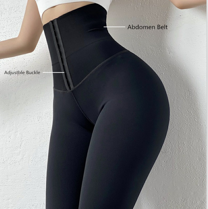 النساء طماق للياقة البدنية عالية الخصر رفع الرياضة بنطلون تنحيف حجم كبير 3XL ملابس داخلية البطن تحكم سراويل داخلية