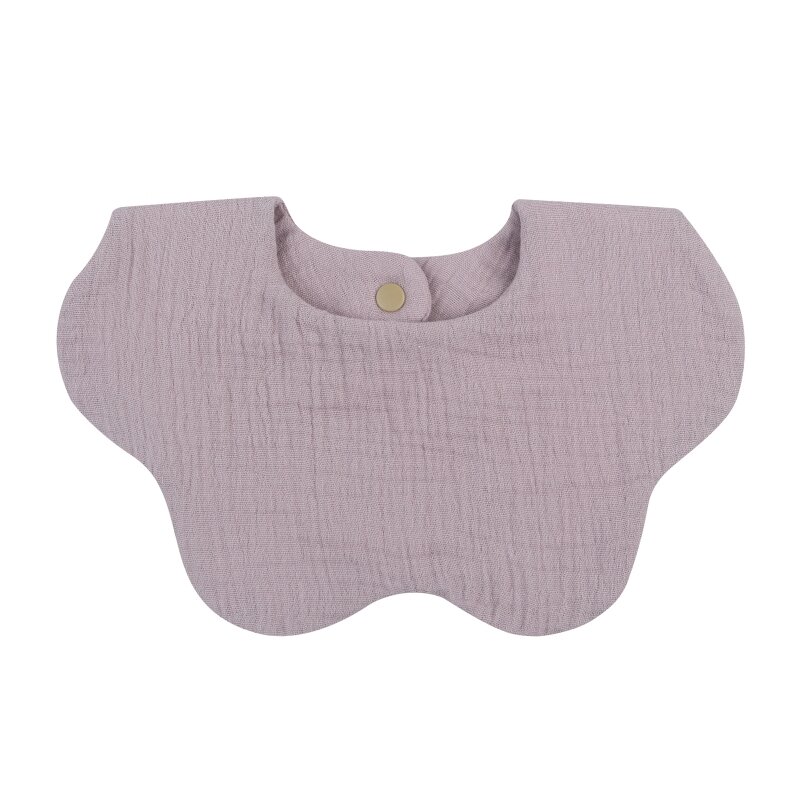 Infant Teething Bib Flower Baby Burp Cloth for Toddler Gauze-Cotton Neck Scarf Drooling Bib Newborn Feeding Supply