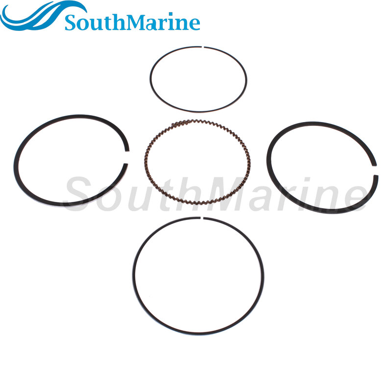 Boat Engine 67C-11603-00 67C-11603-01 STD Piston Ring for Yamaha / F25-05020101 for Parsun HDX 25HP 30HP 40HP, 65mm STD
