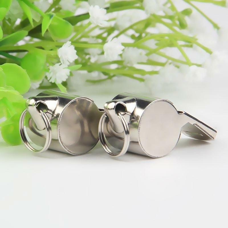 3 Pcs Metal Whistle Referee Sport Rugby Party Training School Soccer Football