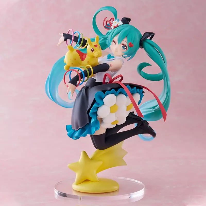 In Stock TAiTO AMP Hatsune Miku 39/thank You Ver 21cm Original Anime Figure Model Toys for Boy Action Figure Collection Doll Pvc