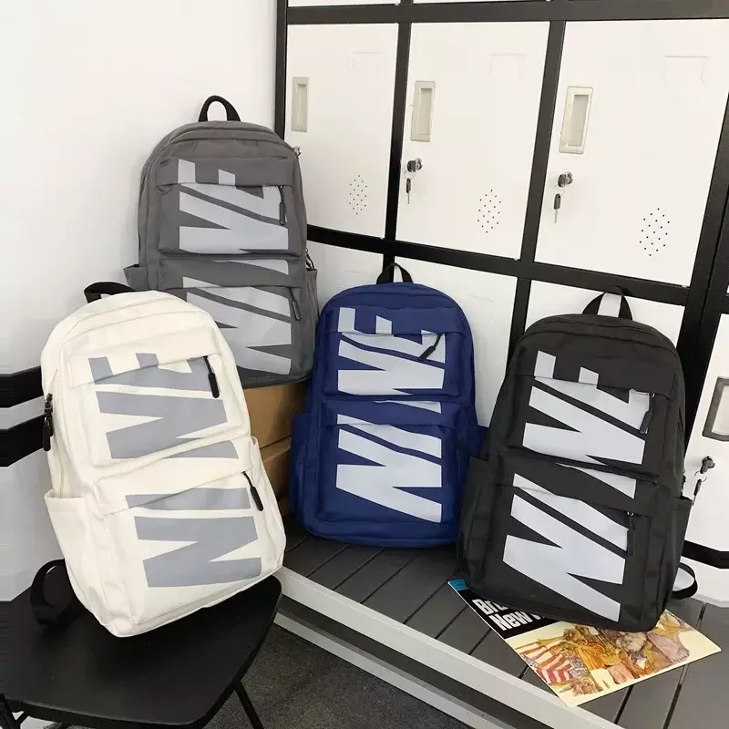 Новые женские рюкзаки, водонепроницаемый нейлоновый школьный рюкзак с несколькими карманами для студенток, женские милые рюкзаки для ноутбука, 2023
