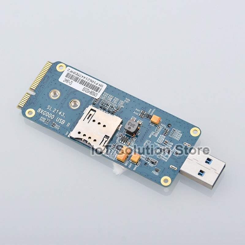 M.2 beralih ke USB MiniPCIe, mendukung 30x42 30x52 M2/NGFF/adaptor PCIe Mini