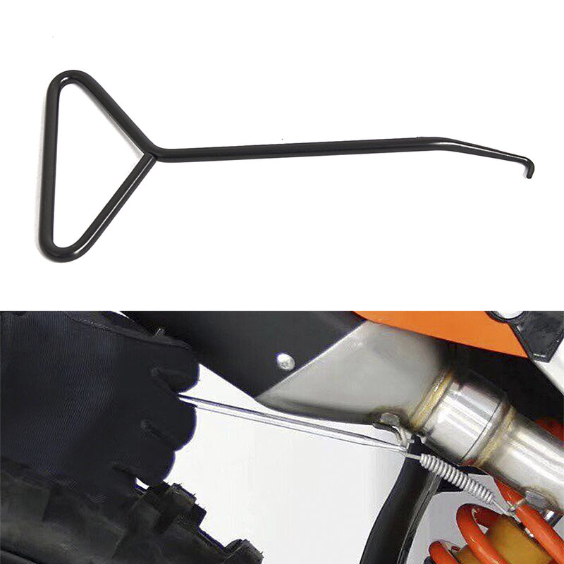 Т-образный крючок для выхлопной пружины мотоцикла, инструмент для вытягивания крючка для KTM Adventure Yamaha Tenere для Harley BMW KAWASAKI HONDA Husqvarna