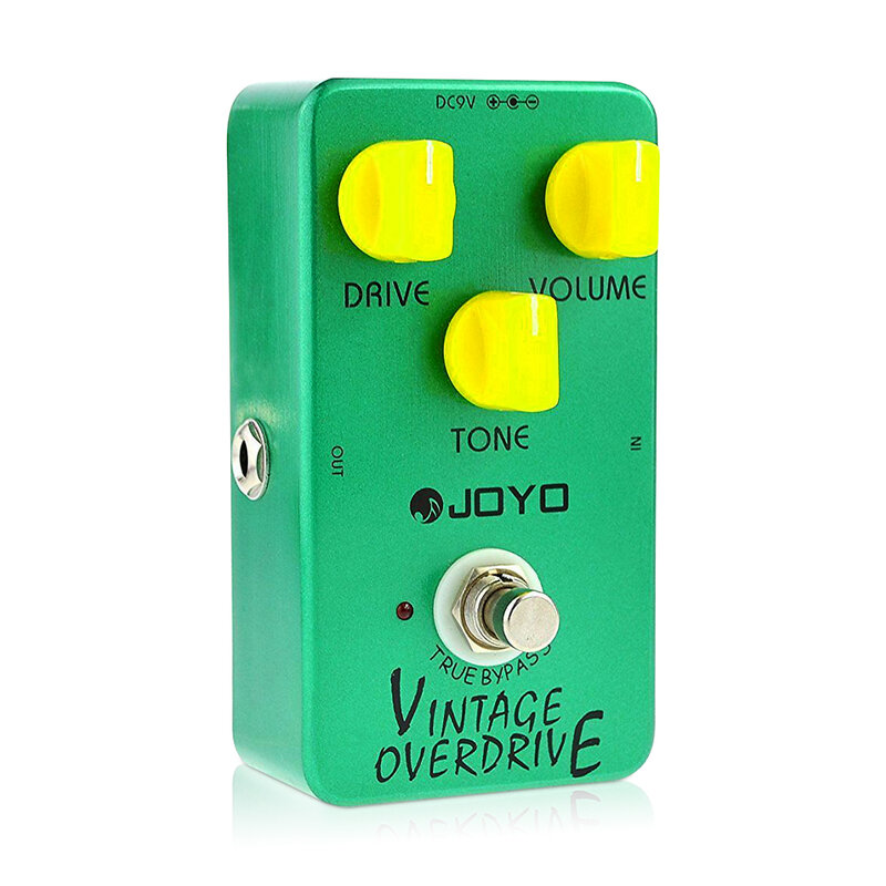 JOYO JF-01 Vintage Overdrive Guitar Pedal Classic Tube Screamer Overdrive Guitar Effect Pedal True Bypass Guitar Accessories