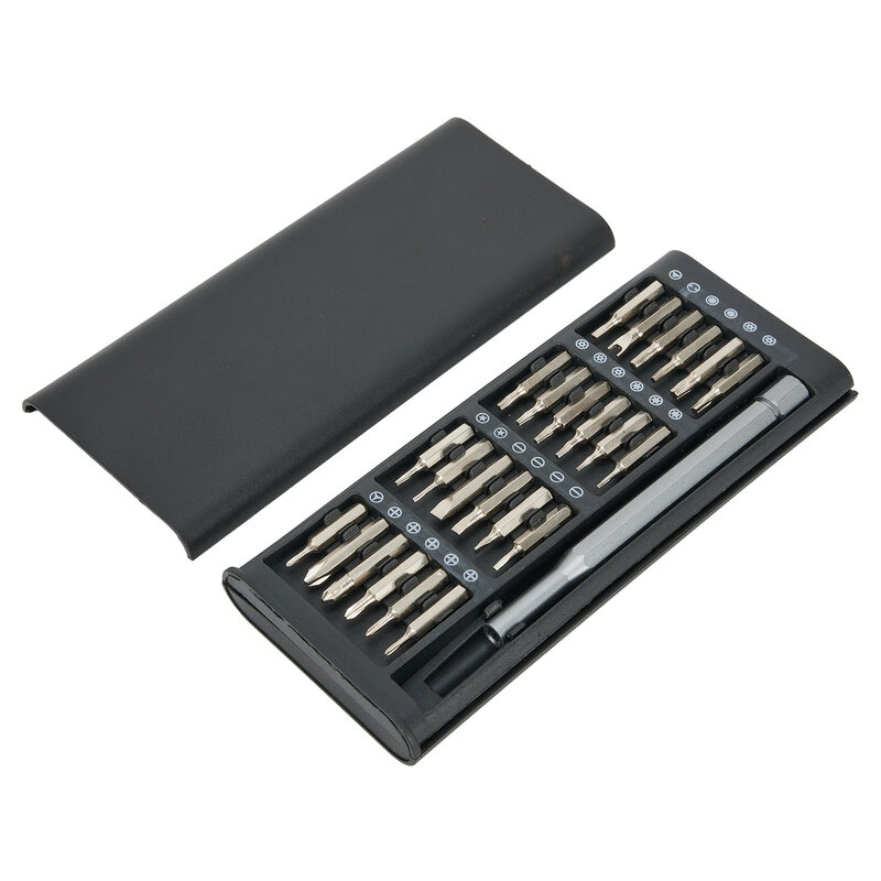 Chave de fenda magnética para PC Reparação, Mão Precision Tool, Acessórios e peças com suporte, Torx, Mobile Phone, 25 em 1