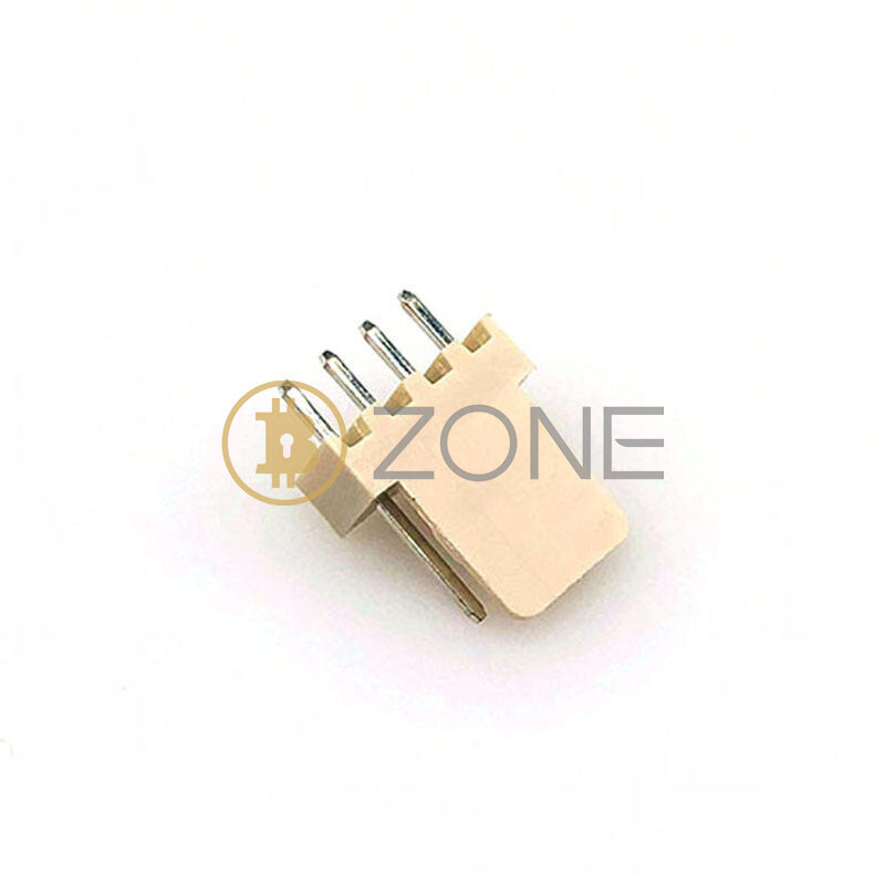 Prise de ventilateur de mineur KF2510, connecteur de prise droite illac, pas de 2.54mm, connecteur SMT 4 broches pour PCB