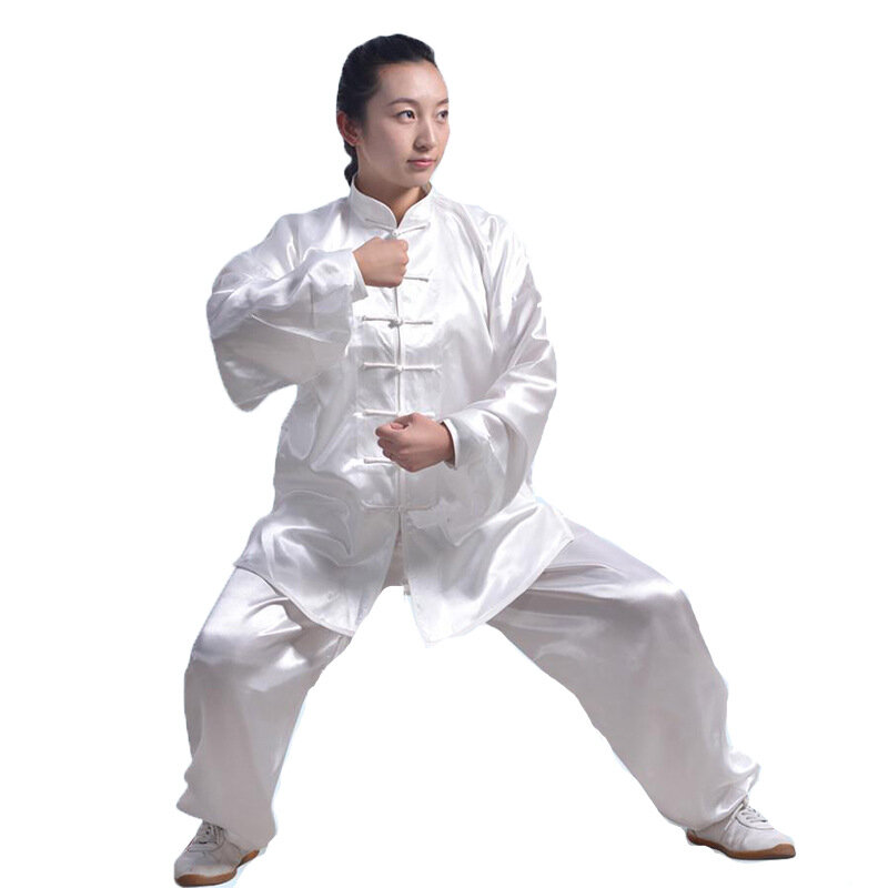 Fonoun-Conjunto de ropa de Tai Chi para adulto, transpirable, cómodo, FNSL010