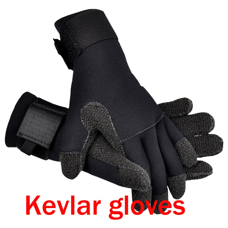 3 мм/5 мм Неопреновые Нескользящие перчатки для зимнего дайвинга, плавания, катания на лыжах и скалолазания