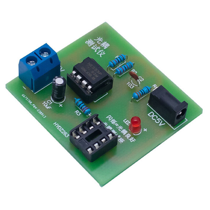 Optokoppler Tester Kit Board Praxis Schweißen DIY elektronische Produkt Ersatzteile