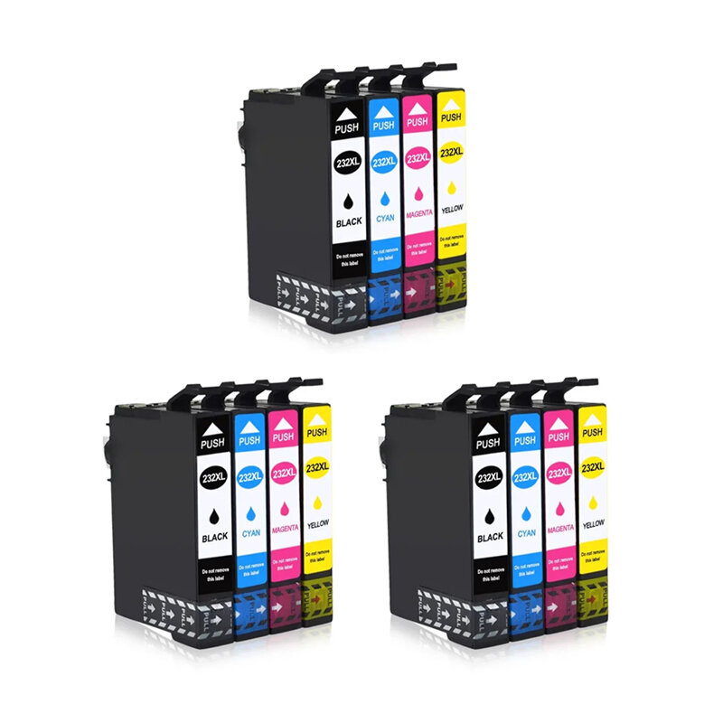 Cartucho de tinta para impresora Epson, recambio de tinta Compatible con Epson XP-4200, XP-4205, WF-2930, T232XL, T232, 232 XL, 232XL