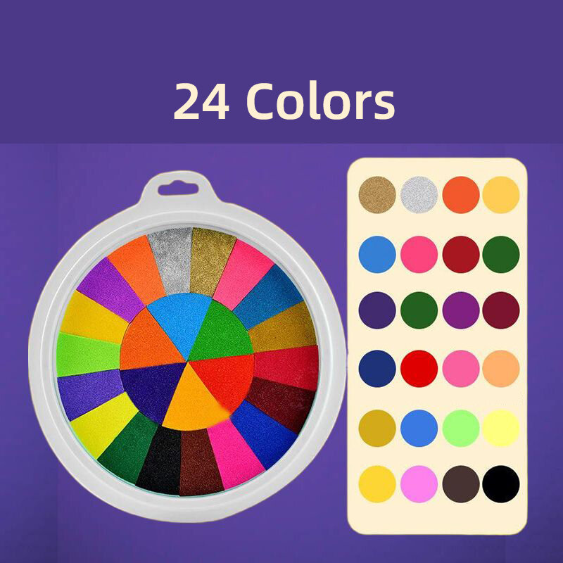 6/12/24 color/set finger painting  Children's graffiti concentration training kids color cognition fun early education printin