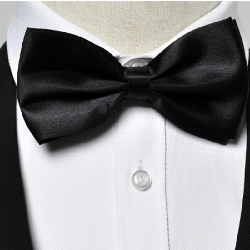 Gravata borboleta versátil e na moda para homens, Bowties clássicos pré-amarrados, adição de armário versátil, presentes