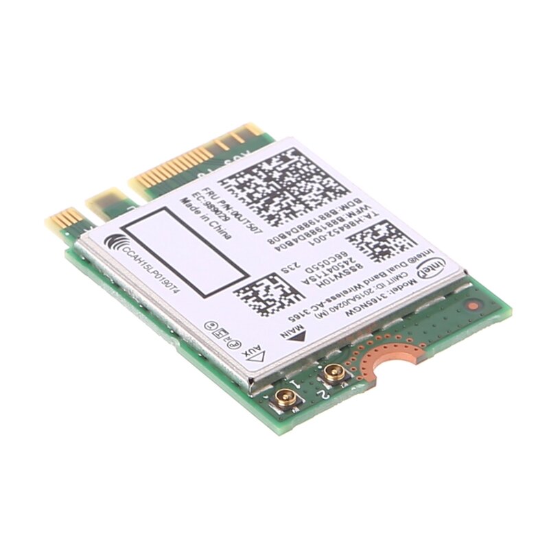 Для Intel Dual Band Wireless-AC 3165 BT4.0 2,4G/5G 433M NGFF 3165NGW беспроводная карта Прямая поставка